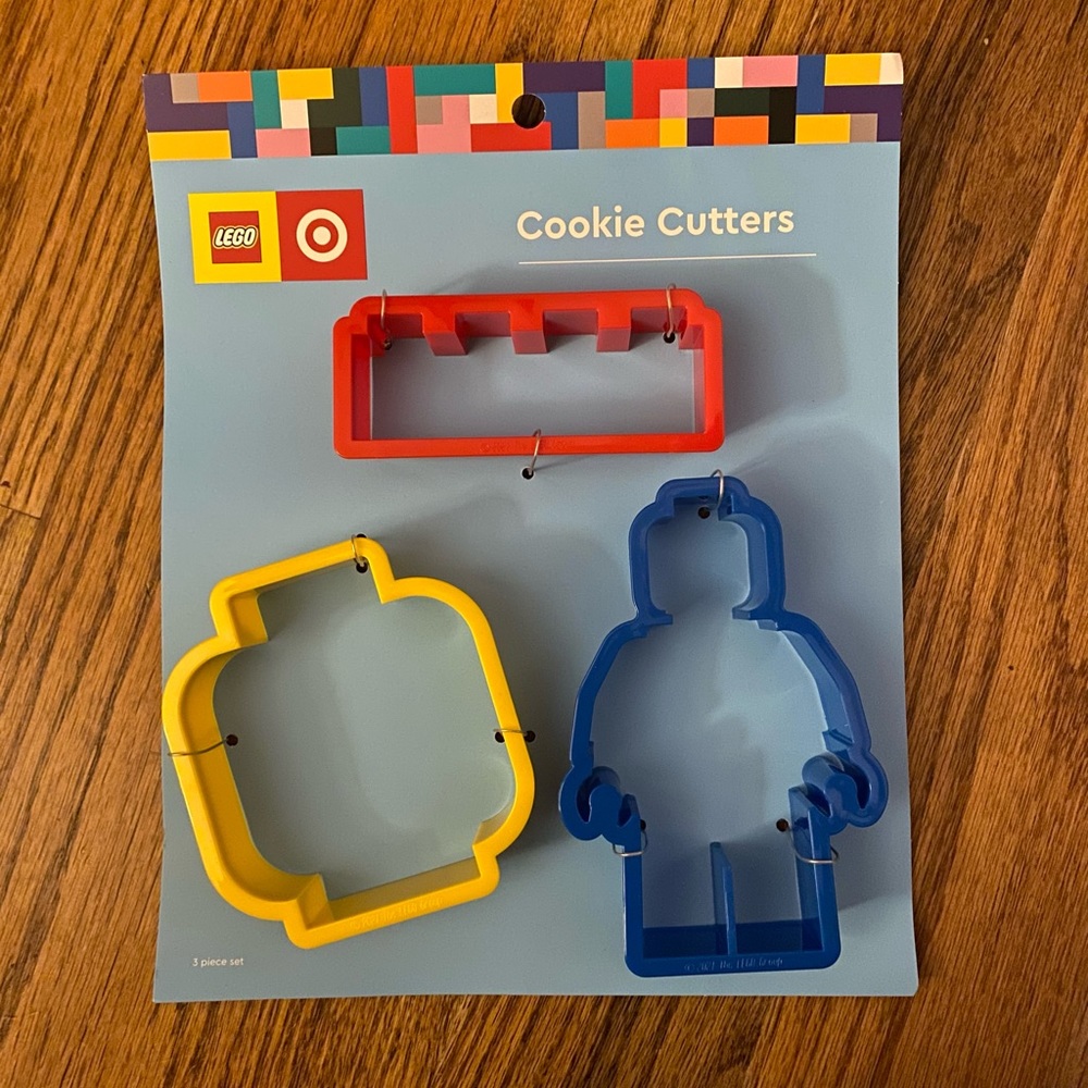 Lego x Target 3pc Cookie Cutter Set